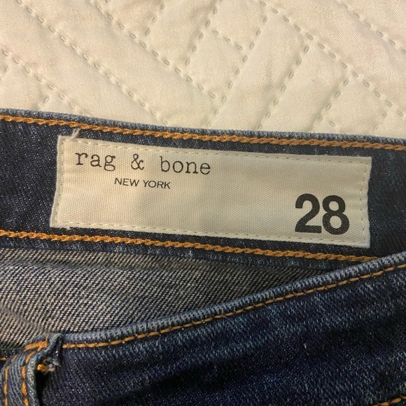 Rag And Bone Dre Low Rise Slim Fit Boyfriend Jeans - Picture 9 of 11